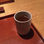 御料理 樋渡 - お口直しに番茶
