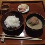 御料理 樋渡 - 漬物おいしい！ご飯にあう