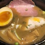 鴨出汁中華蕎麦 麺屋yoshiki - 伊勢海老白湯そば＋小ライス