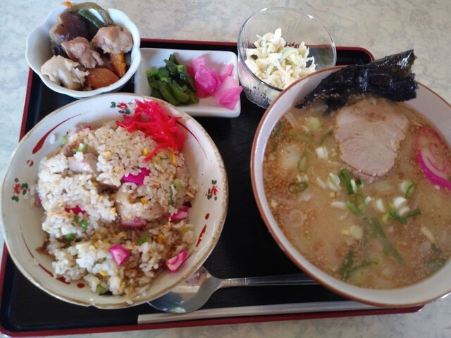 万代 厚岸 中華料理 食べログ