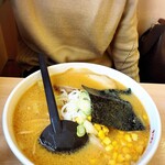 ラーメン華門 - 味噌バターコーン