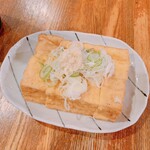 さかばやし - 厚揚げ  250円