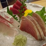 わたるべ - お刺身3点盛り
