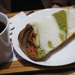 Nana's green tea - 抹茶マーブルシフォンケーキのセット