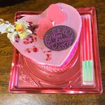 不二家 - 料理写真:クリスマス ルビーカカオクリームのケーキ