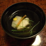 天麩羅　中清 - 鳳凰コース・お椀