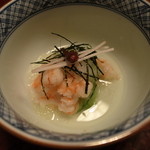 天麩羅　中清 - 鳳凰コース・お酢の物