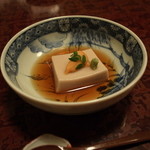 天麩羅　中清 - 鳳凰コース・胡麻豆腐