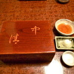 天麩羅　中清 - 鳳凰コース・天盛り