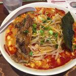 正月屋 - コク辛そば