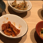 かまどか - お通し全部違うのきました♫