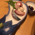 博多美食と日本酒　響喜 - 刺し盛り
