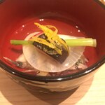 博多美食と日本酒　響喜 - ブリのすまし汁