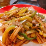 中華飯店　紅蘭 - 青椒肉絲