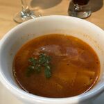 ビストロ セレニテ - 野菜いっぱいのミネストローネ