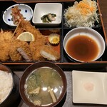 豚カツと和食 のぶたけ - MIXかつ御膳