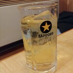 居酒屋はなやぎ - 緑茶ハイ