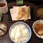 天ぷら つな八 - 天ぷら定食 1,850円