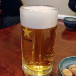 暮四季 - 生ビール 500円