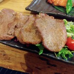 Meijiyaoofune - 牛タン網焼き 980円　硬いしちょっと乳くさいなぁ...