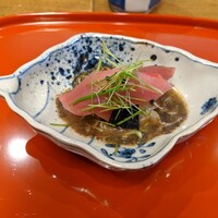 京都和久傳 - お造り　海苔醤油