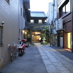 天麩羅　中清 - お店までのアプローチ