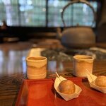 たねや日牟禮茶屋 - つぶら餅