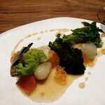 リョウリヤ ステファン パンテル - 菊芋の温前菜