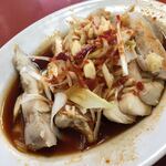 矢場味仙 - 蒸し鶏