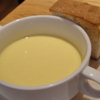 RIGOLETTO KITCHEN - Ａセット（３５０円）のポタージュスープ