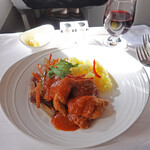 Malaysia Airlines, Golden Lounge KLIA Domestic - 鶏の煮込みとターメリック・ライス