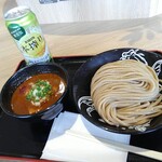 松戸富田麺桜 - 甘えび濃厚つけ麺1000円(税込)