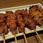 Yakitori Kiyoshi - 2012.3 みそ焼（6串500円）