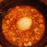 麺処 あみや - つけ汁アップ♪