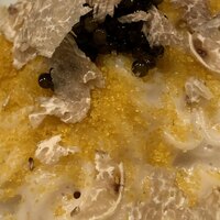 はらまさ - 白子、キャビア、唐墨、白トリュフのソーメン アップ