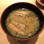 三宿の寿司 えん - あら汁