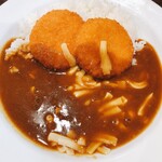 CoCo壱番屋 - クリームコロッケにチーズトッピング