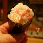 にしたに - ネギとろ手巻き