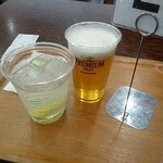 東京愛らんど - 島ハイボールとビール