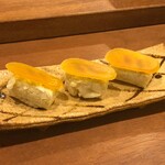 おか田 - 唐墨玄米餅