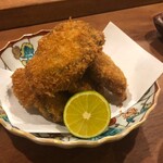 おか田 - 牡蠣フライ