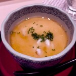 鮨 はしもと - 2019.12.  白子の茶碗蒸し