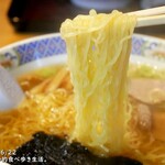 駅前食堂 - そうめんみたいな極細中華麺