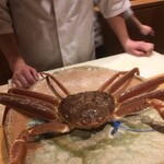 銀座 しのはら - 津居山の蟹