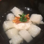 銀座 しのはら - 聖護院大根