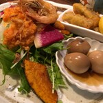 酒美飯囲ひろし - 野菜等盛り合わせ