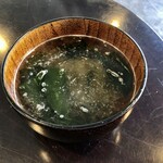 Kafe Umineko Yamaneko - とろろとわかめの味噌汁
