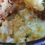 松久園 - 天丼　1000円　ごはん