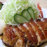 太鼓判亭 - ぶたロースにんにく焼き