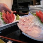 太鼓判亭 - 刺し盛り（時価ですが特価でもあります）